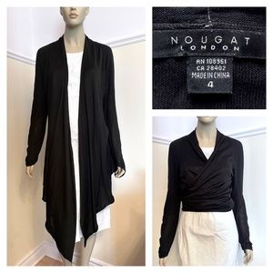 NOUGAT London silk/wool scarfigan